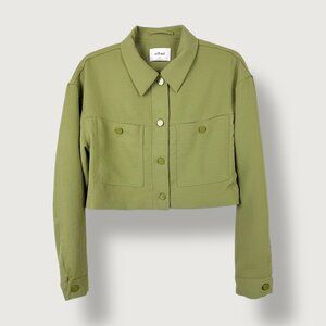 Wilfred | Little Cropped Jacket | M | Green | Minimalist | Classic | Elevated